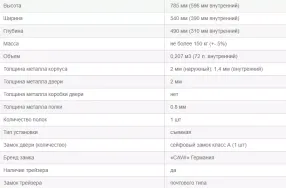 сейф пко - 20 т