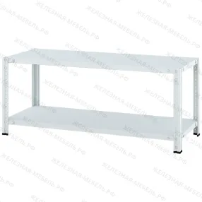 стеллаж мс-750 500х1200х400 (2 полки мс)