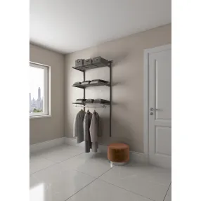 гардеробная система практик home basic g90 графит