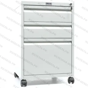 тумба мобильная практик bfc-70/3 (ap-1)