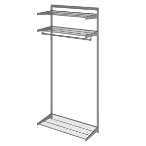 гардеробная система практик home basic g90 графит